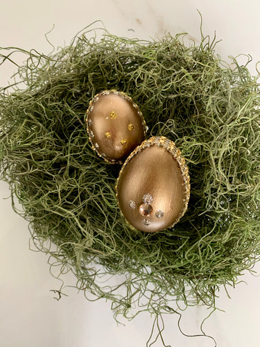Gold Eggs - GoldenLadderInteriors