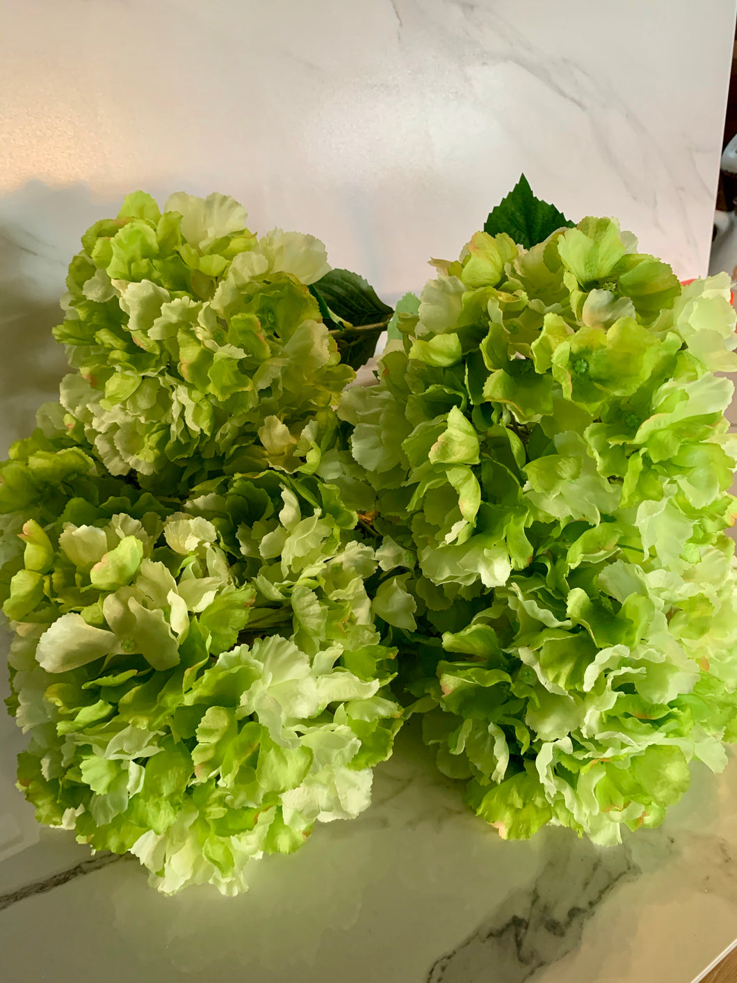 Large Green Hydrangea - GoldenLadderInteriors