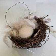 Load image into Gallery viewer, Pink Egg in a Nest - GoldenLadderInteriors
