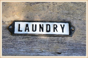 Laundry Sign