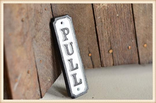 Pull Sign - GoldenLadderInteriors