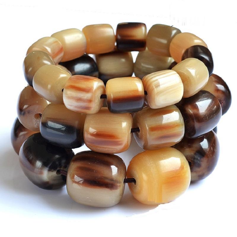 Horn Bead Bracelet - GoldenLadderInteriors