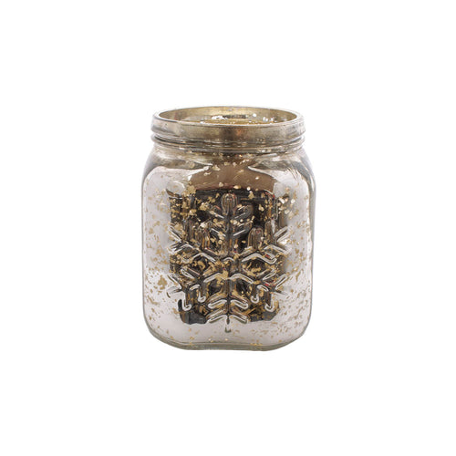 Vintage Mercury Jar - GoldenLadderInteriors